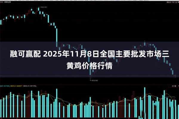 融可赢配 2025年11月8日全国主要批发市场三黄鸡价格行情
